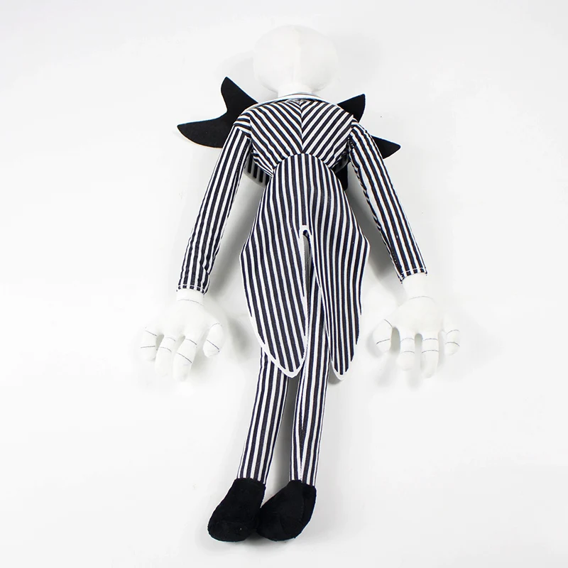 50cm The Nightmare Before Christmas Jack Skellington Sally Black Skeleton Skull Plush Toy stuffed doll Halloween Gift