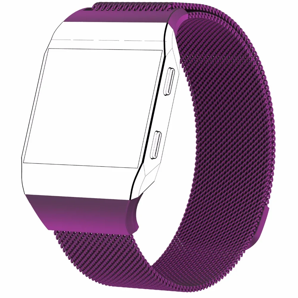 2 в 1 COMLYO Миланская Магнитная часовая полоса ремешок для Fitbit ионный умный ремень с usb-кабелем для зарядки для fitbit Ionic зарядного устройства