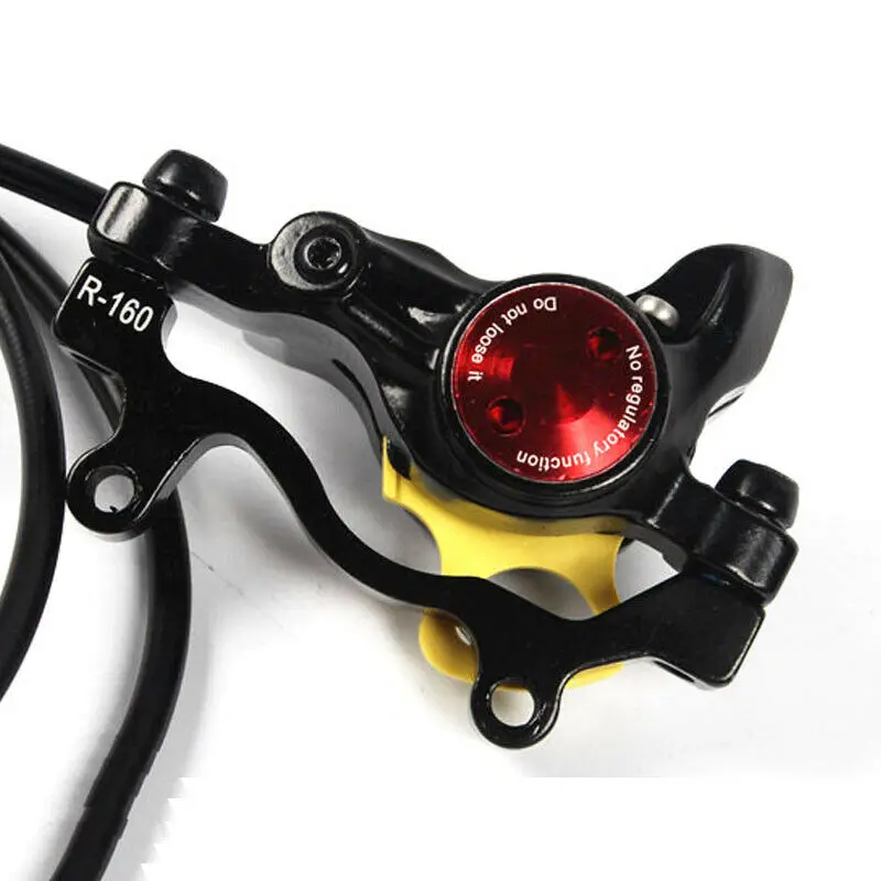 Гидравлический тормоз для горного велосипеда 750/1350 мм, комплект для велосипеда, масляный дисковый тормоз, передний и задний комплект, Аксессуары для велосипеда