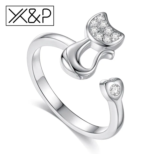 X&P Fashion Charm Crystal Top Quality Cubic Zirconia Adjustable Rings for Women X&P Fashion Charm Crystal Top Quality Cubic Zirconia Adjustable Rings for Women