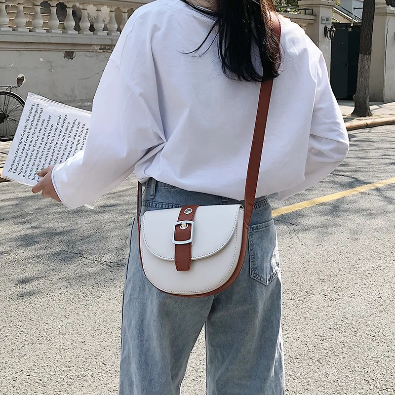 

Women Bag Fashion Colour Coloured Small Square Shoulder Slant Women Leather Handbags Tote Bags for Women
