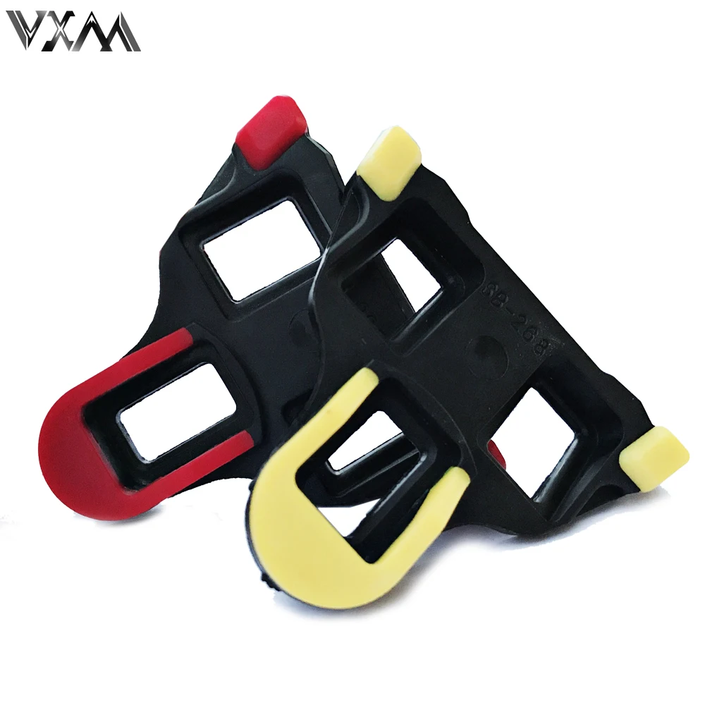 

VXM Bicycle Pedal 6 degree float 2 x Bike Self-locking Pedal Cleats Set Yellow For Shimano SM-SH11 SPD-SL Bicycle Parts 2 Colors