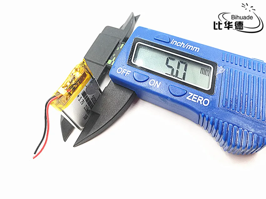 10 шт./лот 3,7 V 210 mAH 502025 полимерная литий-ионный/литий-ионный Перезаряжаемые аккумулятор для DVR, gps, mp3, mp4