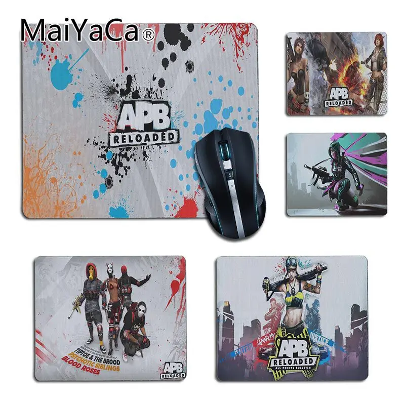 

MaiYaCa My Favorite APB Reloaded Game Girl mouse pad gamer play mats Customized Mousemat Computer Laptop Anime Mouse pad