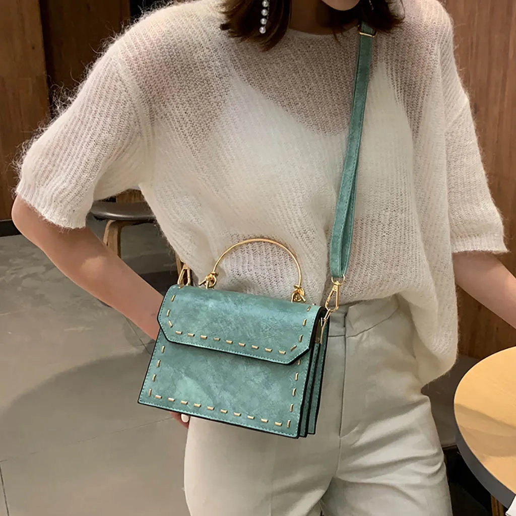 Womens Summer Fashion Wild Solid Simple Elegant Single Shoulder Messenger Bags Crossbody Bag For Women