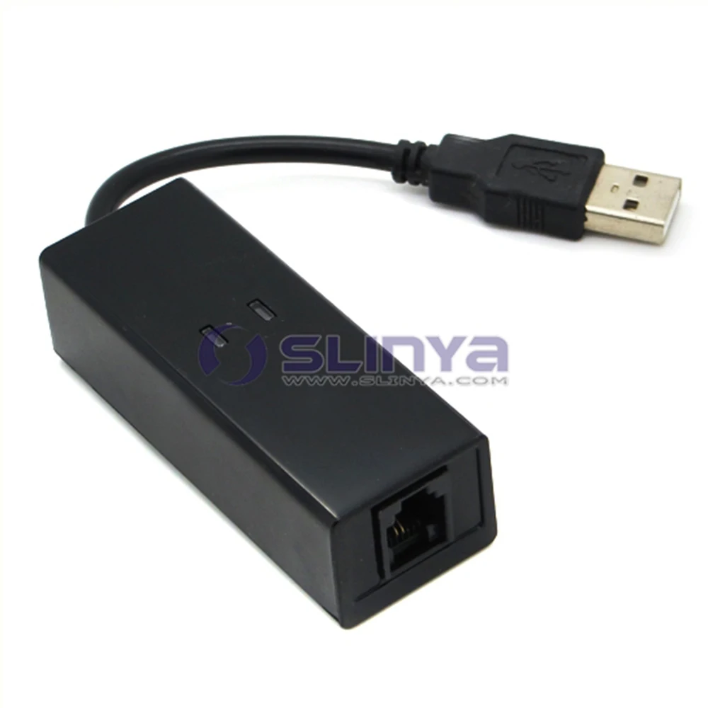 Usb External Dial up Voice Modem Modem para Win xp Vista Win7 10 Linux 56k V.90 V.92 - Imagem 3
