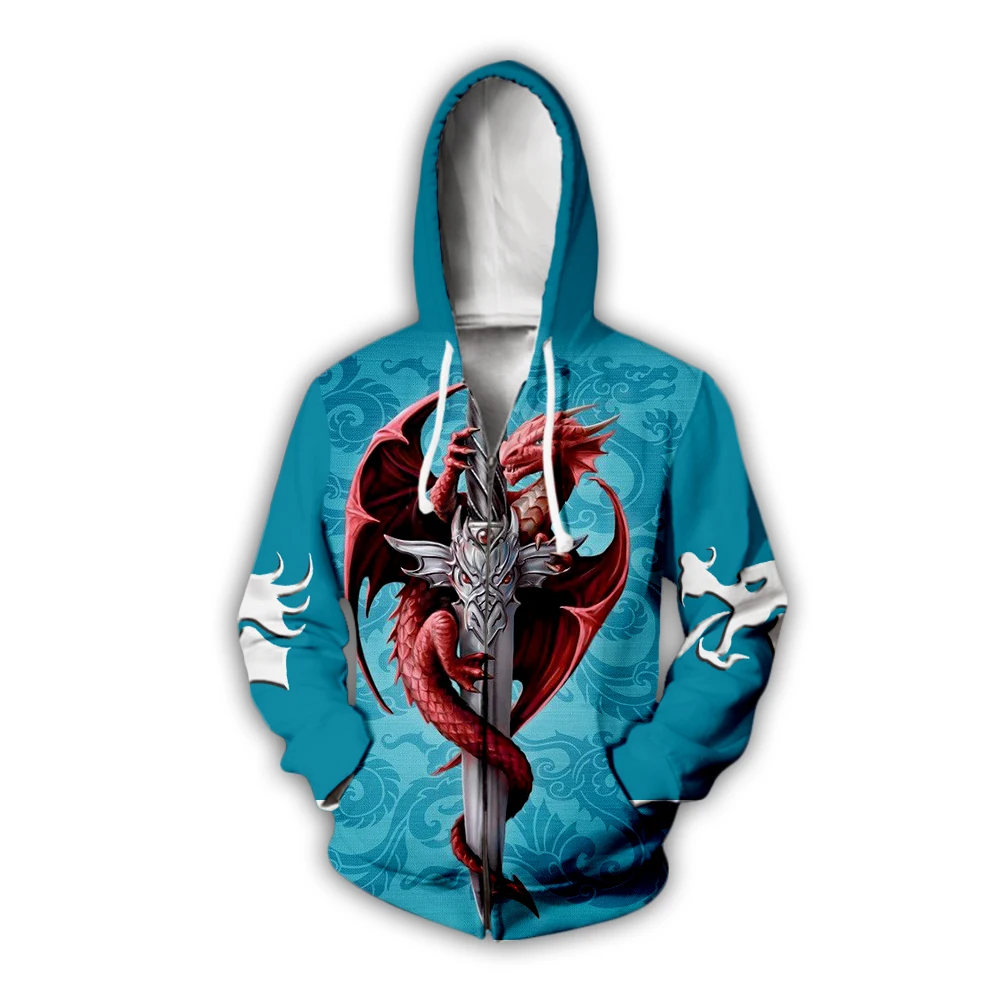 PLstar Cosmos Viking Tattoo 3D Printed Shirts Tees 3D Print Hoodie/Sweatshirt/Jacket/t shirts Men Women Dragon t shirts TX-1