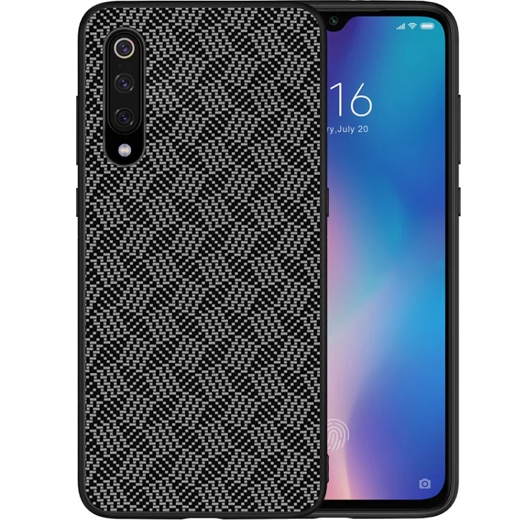 Для Xiaomi Mi9 Чехол Nillkin из синтетического волокна карбоновый PP пластиковый чехол для Xiaomi Mi 9 Mi9 M9 крышки 6,39'' - Цвет: Pattern 2