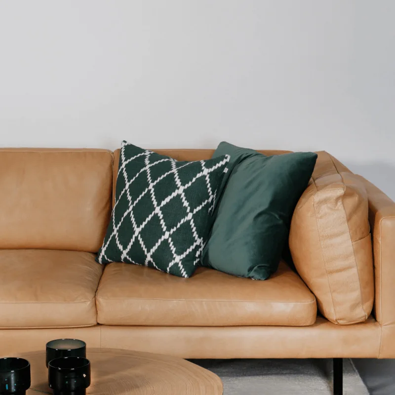 CBMMART sofa set with first layer of cowhide importing from Brazil