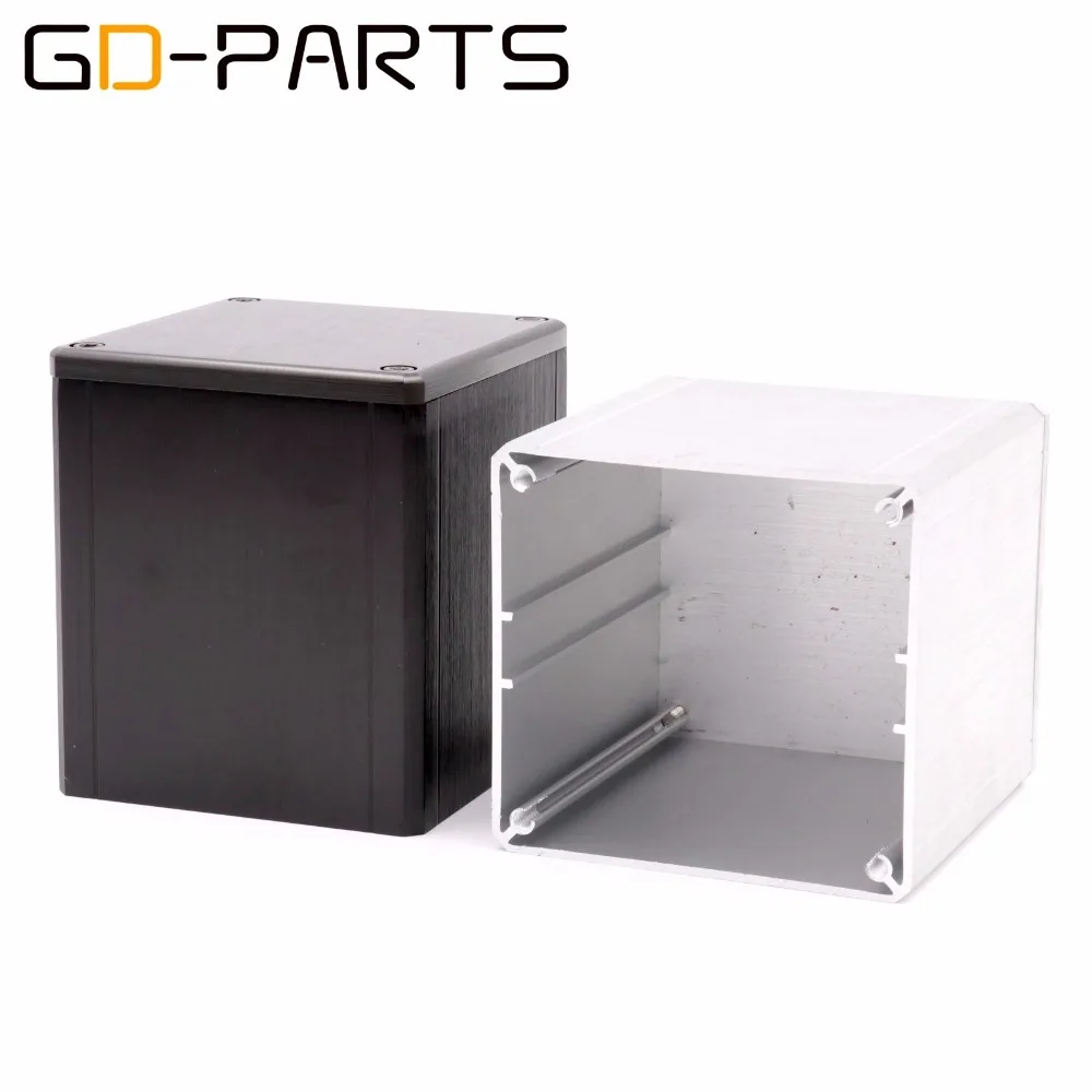 GD-PARTS 1 PC 84*80*91 мм Алюминий трансформатор Триод защитную крышку Защитный футляр Hifi аудио гнездо трубки DIY