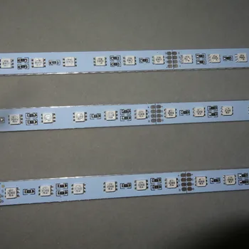 

DC24V 1m long aluminum Led RGB color Rigid Strip;60leds,14.4W