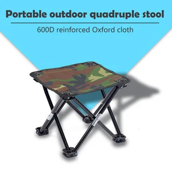 

hot selling Mini Folding Stool Chair Oxford Cloth Portable for Outdoor Camping Fishing Hiking BBQ &T8