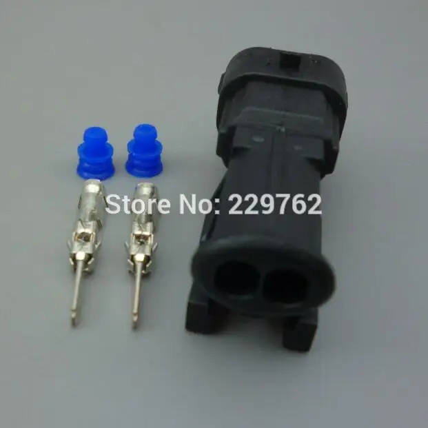 Shhworld Sea 1 комплект 2 булавки дизельного топлива Common Rail Инжектор коленчатого вала сенсор разъем 1928403874 1928404226 Женский Мужской для Ford
