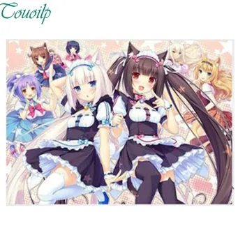 

3D DIY Diamond Embroidery,Full,5D Diamond painting Japanese anime Diamond mosaic,cross stitch,needlework,children,decor,gift