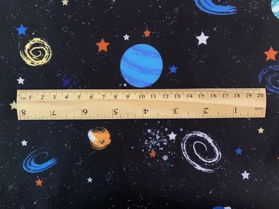 145*90 см мультфильм Улица Сезам 210D Оксфорд полиэстер водонепроницаемый ткань для Пэчворк ПВХ DIY шитье скатерть сумка плащ - Цвет: 90x145cm