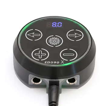 

Professional 1Pcs Mini LCD Digital Aurora Lights Touch Screen Critical Tattoo Machine Power Supply For Tattoo Body Art