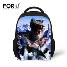 FORUDESIGNS/3D и изображением динозавра рюкзак для маленьких мальчиков модная детская одежда мочила для детей детский ребенок мини рюкзаки рюкзак Escolar