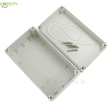 Caliente de plástico impermeable caja para proyecto electrónico cubierta de la caja de 158x90x60mm H02 828 promoción