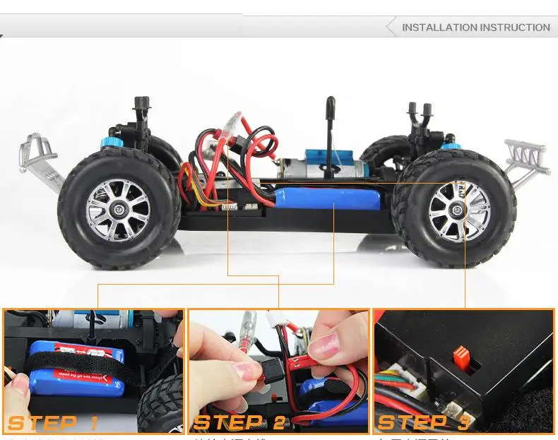 A969 RC автомобиль 4WD 1:18 Весы 2.4 г высокое Скорость Радио Управление водить автомобиль Дистанционное управление гонки по пересеченной