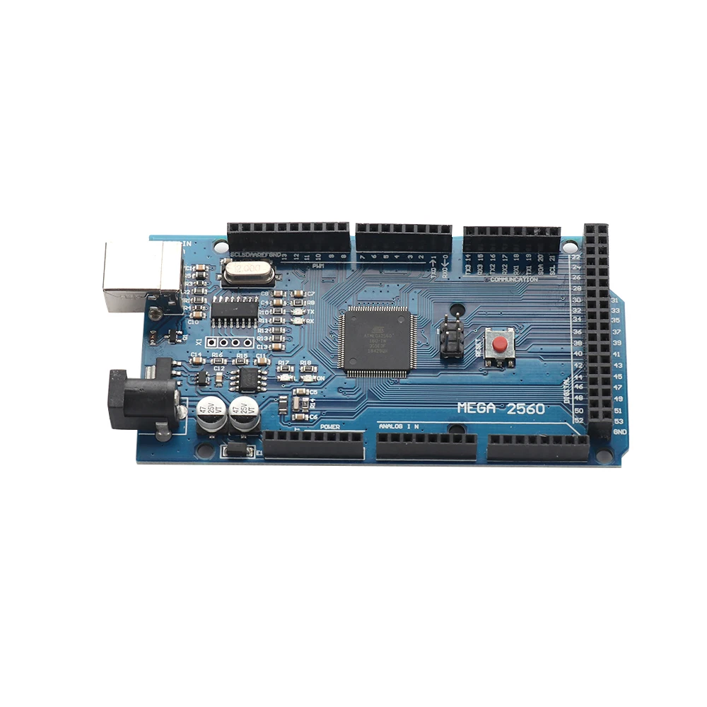 1 шт. Новый 2560 R3 Mega2560 REV3 (ATmega2560-16AU CH340G) доска на USB кабель, совместимый для Arduino P10 T0.2