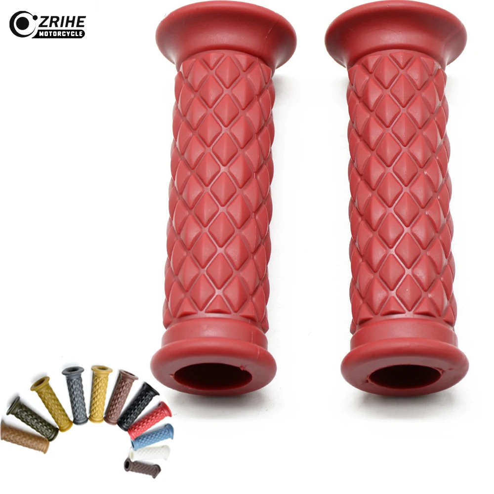 7/8" 22mm 25mm Motorcycle Grips Cafe Racer Handlebar Grips Street bike For honda ST1300 ST1300A Sport Classic GT1000 GT1000