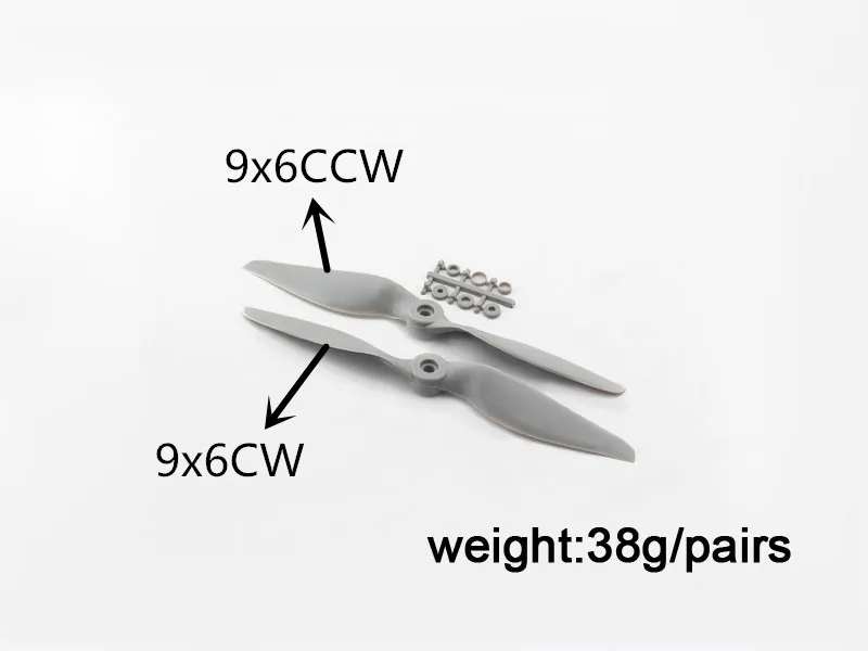 

4PCS/Lot Nylon APC Propeller 9x6 CW / 9x6 CCW Propeller For RC Airplane