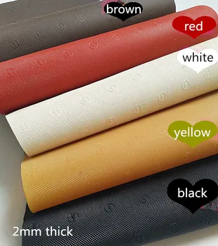 

13*9cm DIY doll shoe handmade sole bjd Blyth ob doll shoes leather material shoe sole black brown yellow white 1.2/2mm thickness