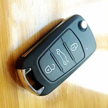 Replacement Key Shell For Great Wall H5 H6 C30 Key Cover Uncut Blade Key Blank Without Chips Key Control Flip Remote Key Case