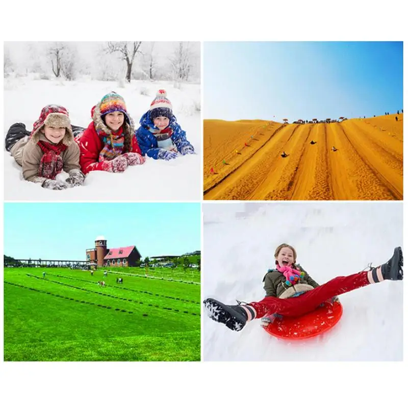 Спорт на открытом воздухе 2018 Новое поступление 5 цветов взрослые дети снег доска трава катание на лыжах Сноуборд легко лыжные сани катание