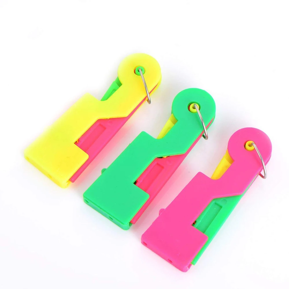 

3Pcs Automatic Needle Threader Thread Helpful Elderly Guide Easy Use Sewing Tool Needles Insertion Accessories Random Color