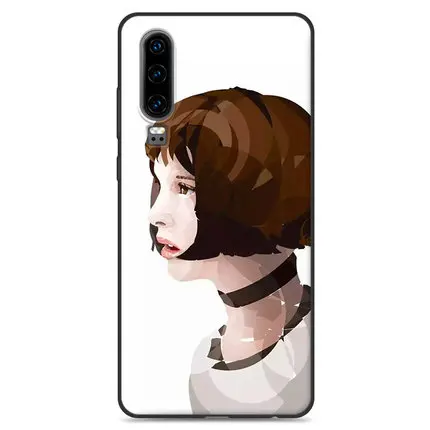 Для huawei P30 задняя крышка HD окрашенный Leon убийца мультфильм мягкий силиконовый чехол для телефона для huawei P30 P 30 ELE-AL00 для задней панели Чехол - Цвет: A18