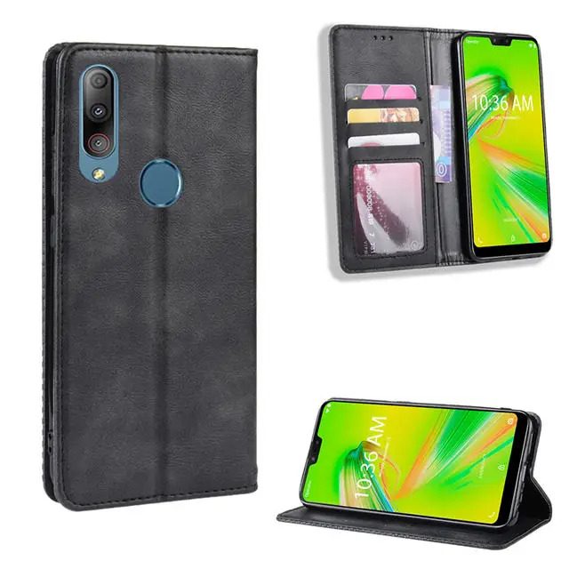Магнитный флип-чехол для Asus Zenfone Max Plus M2 Shot ZB634KL Zenfone Live L1 ZA550KL чехол Роскошный кожаный кошелек чехол для телефона
