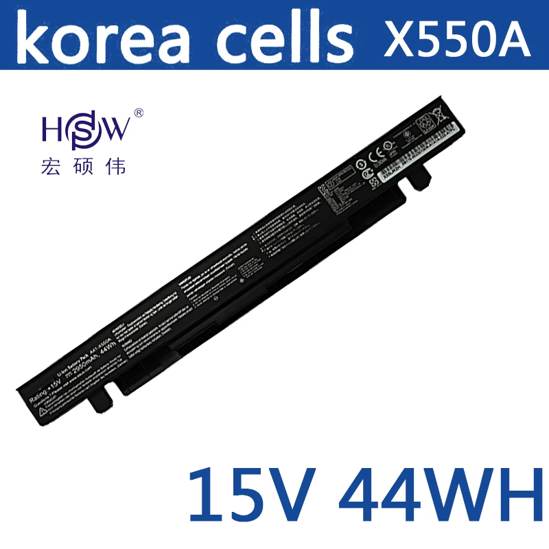 HSW Аккумулятор для ноутбука ASUS X550C X550B Батарея для ноутбука X550V батареи X550a A41-X550A Батарея