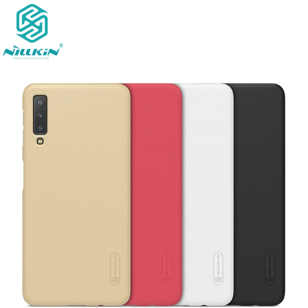 10pcs/lot wholesale NILLKIN Super Frosted Shield matte PC hard back cover case for Samsung Galaxy A7 2018 |