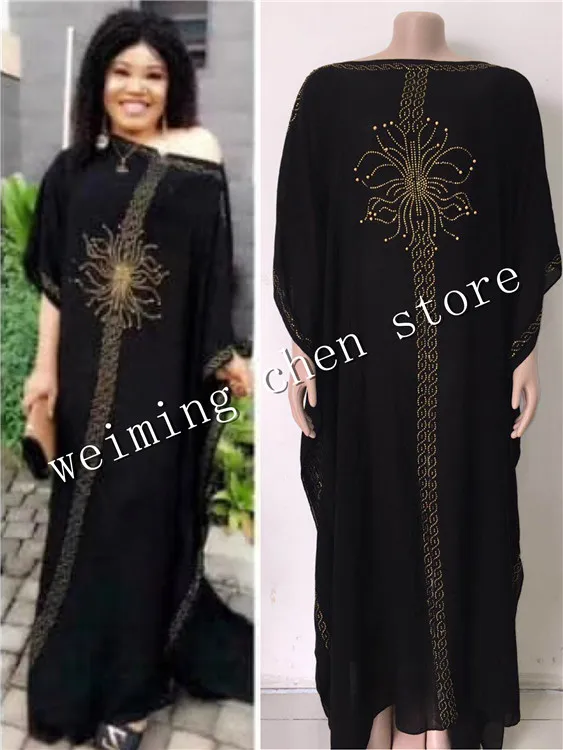 

Dress Length:140cm Bust:168cm 2019 fashion very big dresses ,Elegant oversized traditional with beads dresses for lady/women