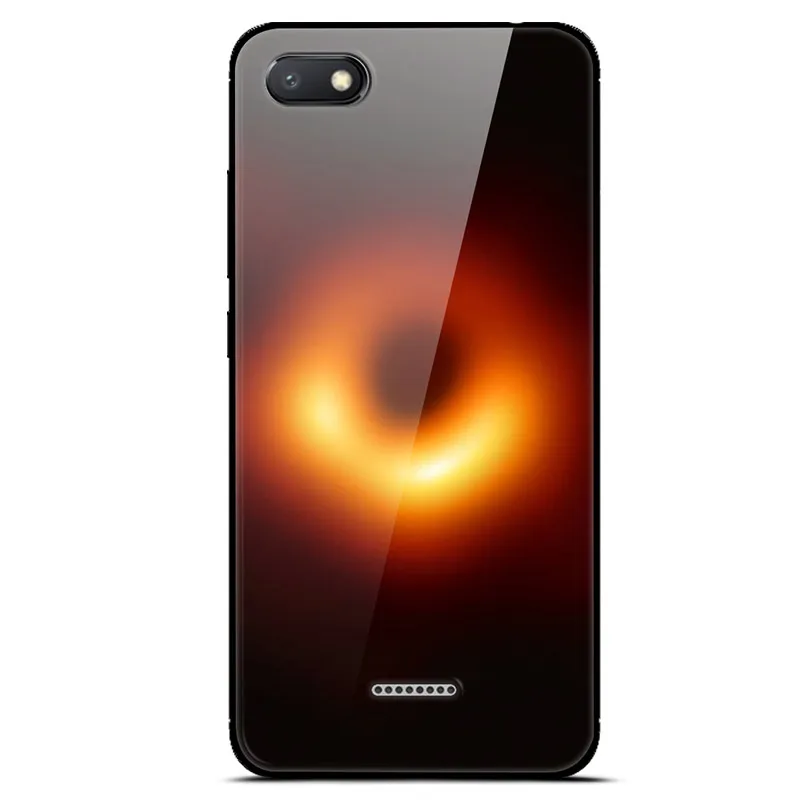 4 Чехол для Redmi 6A, жесткая задняя крышка из закаленного стекла для телефона Xiaomi Redmi 6A, чехол, мягкий силиконовый бампер, чехол для телефона Redmi6A - Цвет: 4