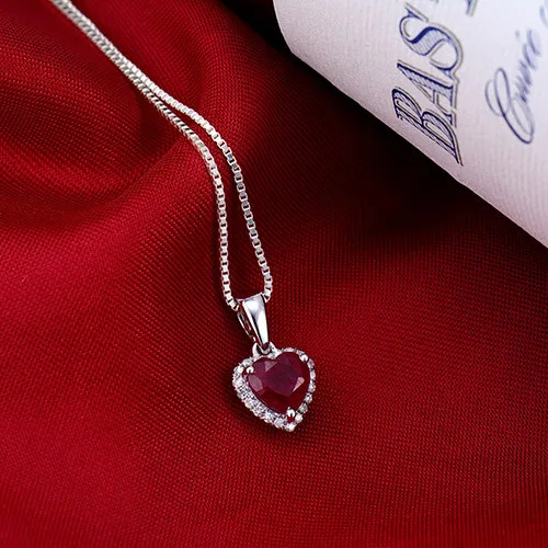 LOVERJEWELRY Solid 18K White Gold 