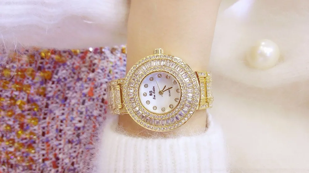 Новые женские часы Роскошные бриллиантовые известный бренд элегантные часы под платье женские наручные часы Relogios Femininos saat ZDJ