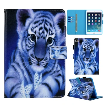 

New Tablet Flip Case For ipad 2017/ iPad 9.7 2018/ipad 8 Case Panda Cat Dog Smart Stand Cover For ipad 8/ iPad 9.7 Case Funda