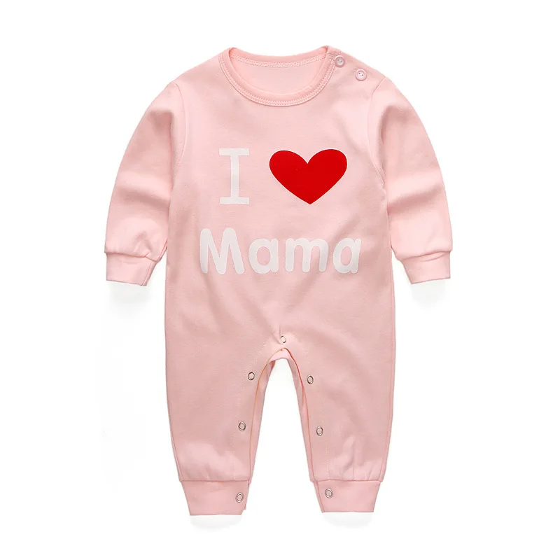 

2017 Spring summer Newborn salf Rompers Baby Clothes Girls cotton long Sleeve Clothing Boy Jumpsuits Roupas Infant Costume