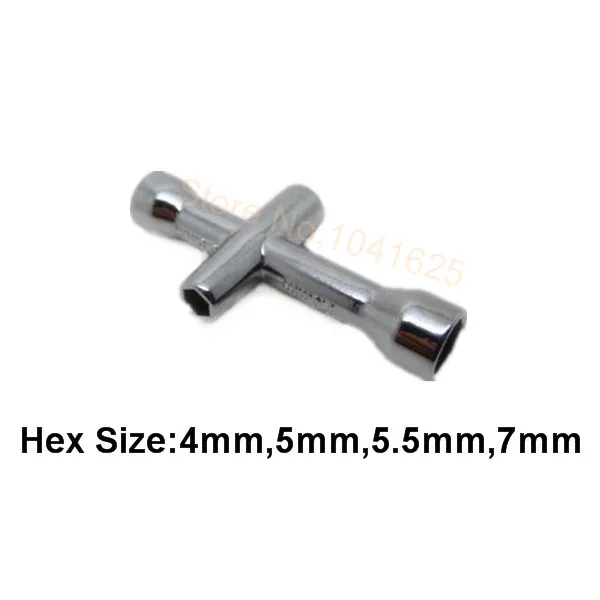 Wheel Hex Wrenches 80132 Small Cross Maintenance Tools Sleeve For HSP Redcat HPI Wltoys Traxxas Exceed
