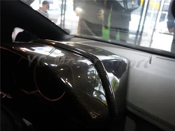 شراءاكسسوارات السيارات كامل ألياف الكربون الداخلية غطاء الكسوة صالح لل 2011-2014 Aventador LP700 LHD أداة لوحة القيادة