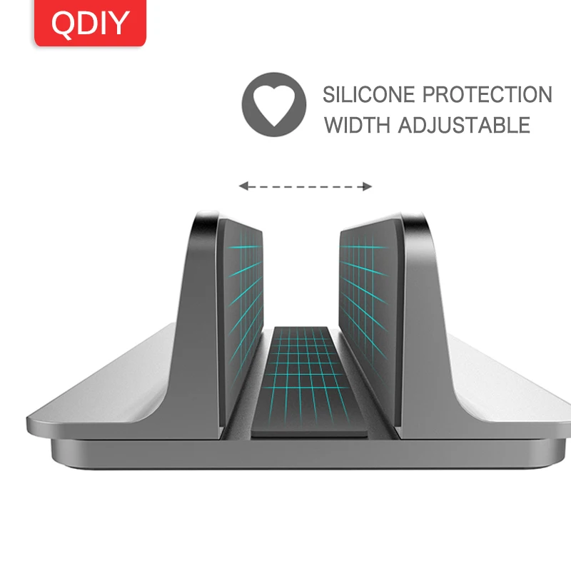 QDIY подставка для ноутбука вертикальная Apple компьютерный кронштейн Macbook Pro