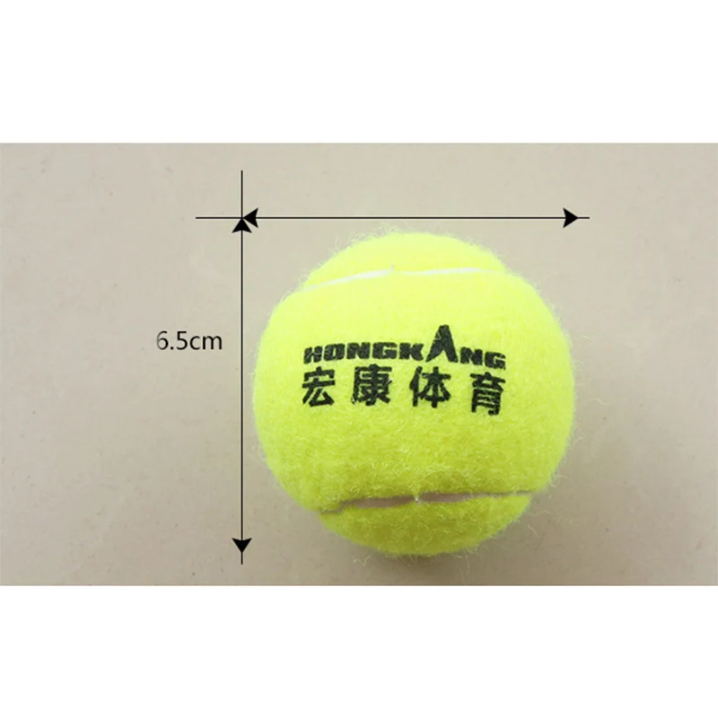 4 piece/pack Tennis Ball High Elasticity Training Ball Kids Toy Natural Rubber And Special Woolen Competition Tennis
