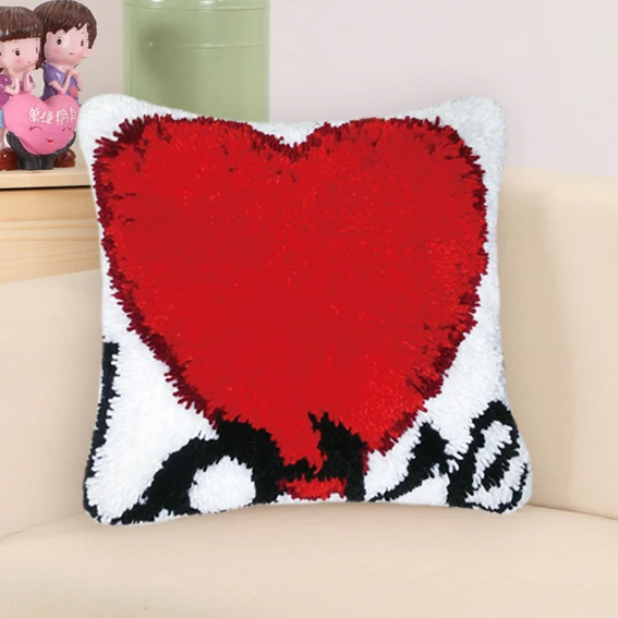 

more styles choose Cartoon Latch Hook kits pillow coverhand craft embroidery DIY Crocheting handmade needlework supplies