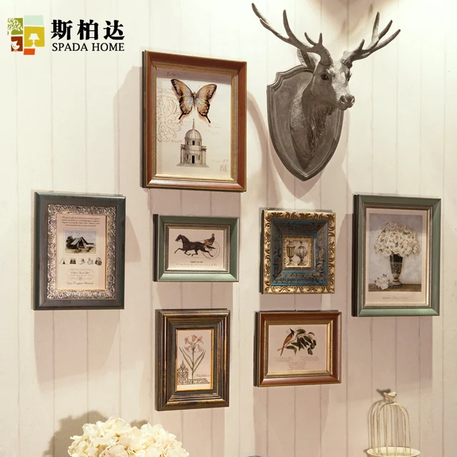 Gratis Pengiriman 3D Hewan Kepala Diy Oval Bingkai Foto  Gratis Pengiriman 3D Hewan Kepala Diy Oval Bingkai Foto