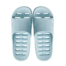 Мужские шлепанцы для душа г. Модные быстросохнущие Тапочки для ванной с мягкой подошвой и открытым носком однотонные Вьетнамки buty meskie