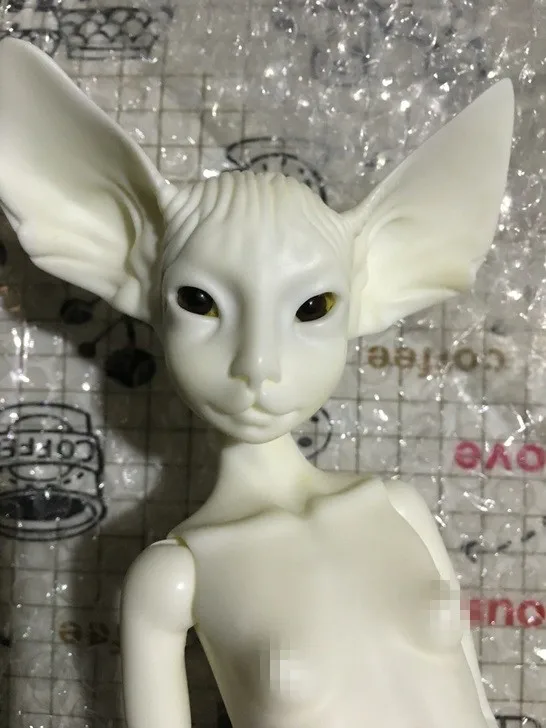 Luodoll Лидер продаж крем кошка благородный bjd куклы игрушки для девочек, мягкие дегтя тряпка мягкие фигурки мой