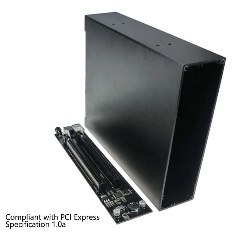 PCIE x1 на 2 порта PCI-e x16 слот расширения Riser card 1 на 2 PCI-express адаптер PCI express звуковая карта сетевая видеокарта