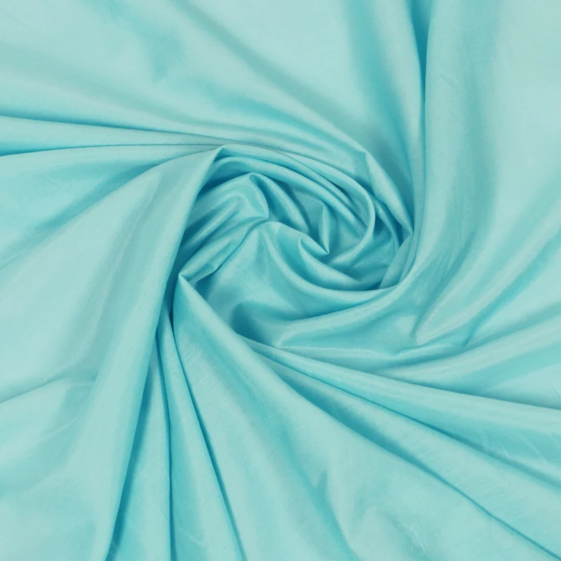 True silk fabrics imported silk cotton wide blue silk dress apparel